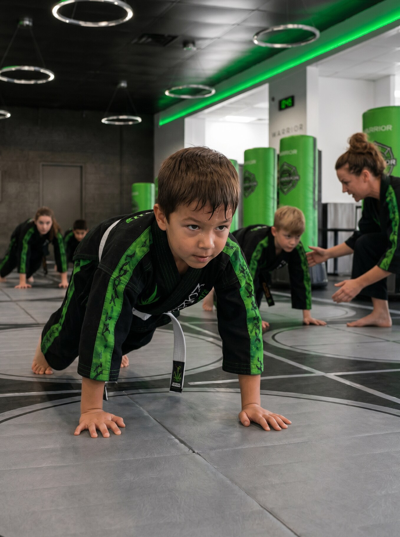 Instructors who coach the student, not just the technique.